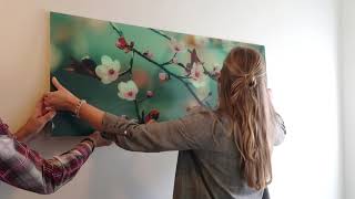 Montageanleitung Acrylglas  Tutorial  wallartde [upl. by Isidoro]