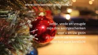 Kerstwens 2024 met mooie grappige kerstgedichten voor kerstkaart [upl. by Petie]