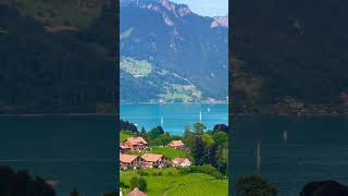 🇨🇭Beauty of Spiez Lake Thun Switzerland 🇨🇭 [upl. by Saref]