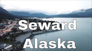 Drone Seward Alaska  Kenai Peninsula  Mount Marathon [upl. by Dej209]