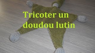 tricoter un doudou lutin facile [upl. by Adnoval510]