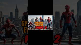 Evolution of SpiderMan 19772024 shorts movie cinematic [upl. by Yob]