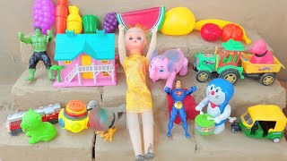 Bittu sittu wala cartoon part55  gadi wala cartoon barbie doll all day routine in indian village [upl. by Sansbury]