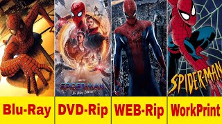 What is PreDVDRip DVDrip HDRip WEBRip WEBDL BluRay etc  Explained in Hindi [upl. by Ardna976]