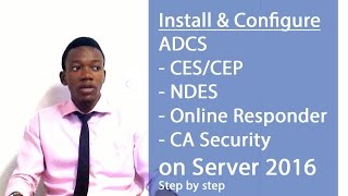 NEW Install amp Configure CESCEPOnline Responder on Server 2016 Part 2 [upl. by Kara]