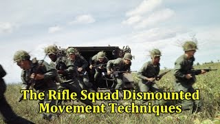 The Rifle Squad Dismounted Movement Techniques  Vintage US Army Film [upl. by Biel]