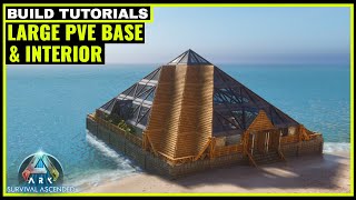 How To Build A Large PVE Base amp Interior  Ark Survival Ascended [upl. by Fauman]