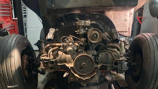 How to fit a 12volt flywheel to a 6 volt transaxle on my VW dunebuggy [upl. by Nohsyar584]