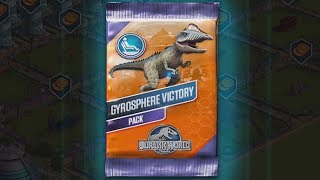 GYROSPHERE VICTORY Pack  Jurassic World The Game [upl. by Ariik297]