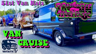 51ST VAN NATIONALS TRUCKIN 2 TREEHOUSE VAN CRUISE LINEUP NATIONAL TRUCK IN JULY 2024 [upl. by Aicele]