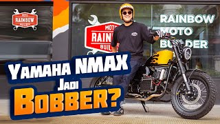 YAMAHA NMAX JADI MOTOR CUSTOM BOBBER  KOK BISA [upl. by Rehpotsirh520]