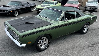 Test Drive 1969 Plymouth Barracuda V8 30900 Maple Motors 27371 [upl. by Norval]