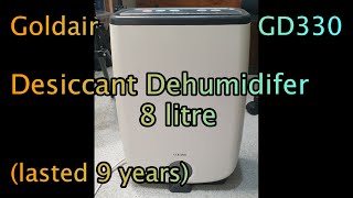 Goldair Desiccant Dehumidifier GD330  playing up amp unusable [upl. by Anaicilef963]