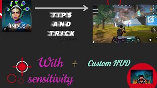 TIPS AND TRICKS amp SENSITIVITY FOR INDUS BATTEL ROYAL 😎🩷 trending indus br [upl. by Ardnaed3]