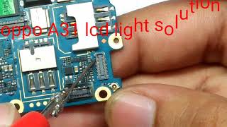 oppo A31 lcd light problem solution [upl. by Maximilian]