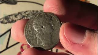 Infamous Roman Emperor Nero  Ancient Silver Tetradrachm Coin Antioch Mint [upl. by Etrem235]