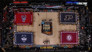 2024 NCAA Mens Final Four National Anthem [upl. by Ardnoek]