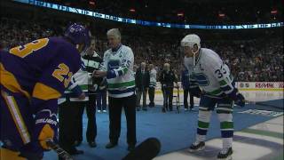 Canucks 40th Anniversary Complete Ceremony  100910  HD [upl. by Siuqcram]