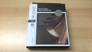 Noctua NFA12x25 PWM Unboxing  The most hyped fan ever [upl. by Eural37]