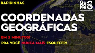 Geografia  O que são Coordenadas Geográficas Paralelos e meridianos  Cartografia  EF06GE09 [upl. by Euqinahc]