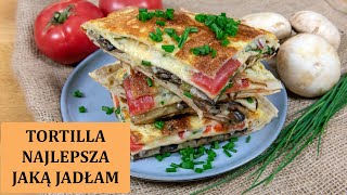 Tortilla z patelni najlepsza jaką jadłam Gotowanie Po Mojemu [upl. by Neve]