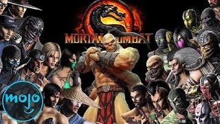 Top 10 Mortal Kombat Characters [upl. by Gothurd217]