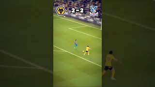 GW10 Highlight Wolverhampton vs Crystal Palace shorts premierleague highlights football [upl. by Suivart273]