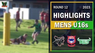 Launceston vs NW Coast Highlights  U16 Rugby  Tasmanian Rugby Union 2023 [upl. by Aiuqes]