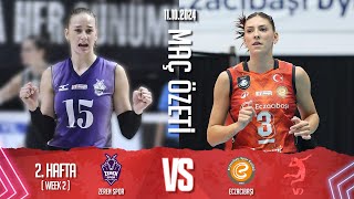 Zeren Spor vs Eczacibasi Dynavit  202425 Turkish League Week 2 [upl. by Phedra454]