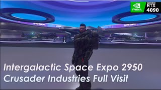 Star Citizen  IAE 2024 Crusader Industries Full Showroom No Commentary [upl. by Qifar898]