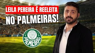 LEILA PEREIRA É REELEITA NO PALMEIRAS [upl. by Nahgem]