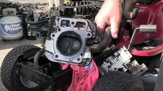 24hp BampS Engine Head Gasket Replacement [upl. by Fahland]