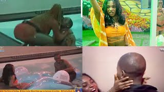 KELLY RAE amp HANDIKI KASSIA LET LOOSE  THURSDAY P00L PARTY bigbrothernaija2024 [upl. by Amaral]