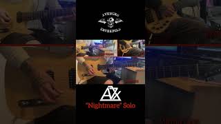 Avenged Sevenfold“Nightmare”SOLO [upl. by Stargell716]