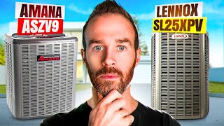 Amana ASZV9 🆚 Lennox SL25XPV  2025 Heat Pump reviews [upl. by Pierpont647]