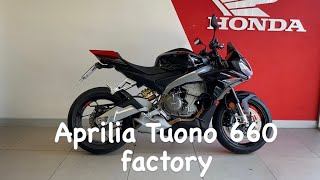 Aprilia Tuono 660 Factory [upl. by Atnas39]