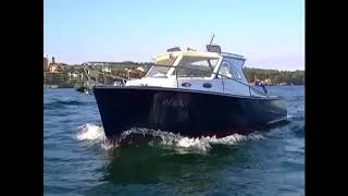 Bellmarine 50kW electric inboard powers harbour cruiser [upl. by Malynda910]