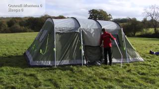 Outwell Montana 6  Tent Pitching Video [upl. by Beuthel657]