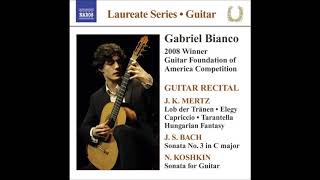 Gabriel Bianco  Guitar Recital full album on Naxos [upl. by Lepp115]