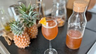 TEPACHE the mexican fermented pineapple drink 🍹 you will no longer throw away the pineapple peel [upl. by Gillman]