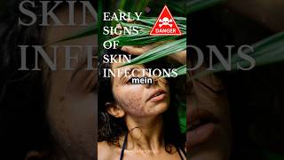 What are Early Signs of Skin Infections😱😵 shorts skininfection [upl. by Patten511]