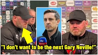 Wayne Rooney Roasts Gary Neville in First Press Conference as Plymouth Argyle Head Coach [upl. by Stover]