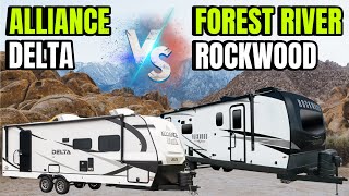 Did We Find A Better Travel Trailer Than The Alliance Delta Meet The FR Rockwood Ultra Lite [upl. by Flavia]