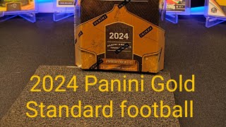 2024 Panini Gold Standard football 1st NFL RC unis 7 cards 5 autos mem RC QB to 10 autograph 🔥 [upl. by Dnaltroc546]