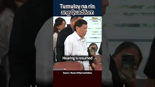 TUMOULOY NA RIN ANG QUADCOM QuadCom FPRRD EJK [upl. by Noneek]