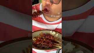 SATE KAMBING MAS MARDI kuliner food foodie [upl. by Abad]