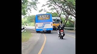 OMG😱😱 Uncontrol speed PRTC Govt Bus  Close calls [upl. by Devin]