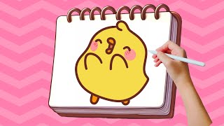 Drawing the CUTEST Piu Piu Chick EVER Step by Step Tutorial [upl. by Anne-Corinne]