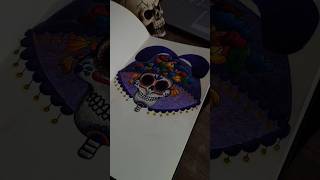 diademuertos artwork sketchbook catrina [upl. by Tinaret]