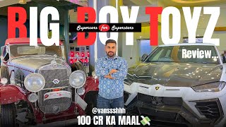 💸100CRORE KA MAAL❤️‍🔥BIG BOY TOYZ REVIEW 🚘SUPER🚘CARS bbt bigboytoys supercars vlog viral [upl. by Yila]